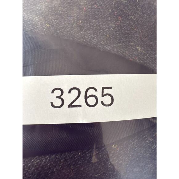 Gallery by Haggar Size 42L Career Notched Blazer Jacket Black Long Sleeve Lined - Picture 9 of 9